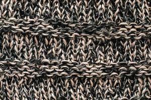 maglieria lana struttura sfondo. di lana fatto a mano a maglia Abiti struttura. foto