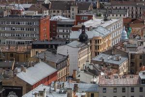 riga a partire dal sopra nel il estate foto