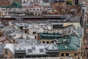 riga a partire dal sopra nel il estate foto