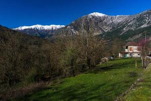 paesaggi a partire dal tzoumerka naturale parco foto