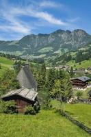 villaggio di inneralpbach,alpbachtal,tirolo,austria foto