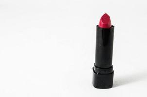 isolato trucco rosso rossetto foto