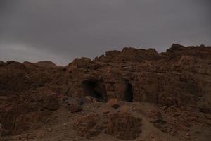 grotte nel il deserto foto