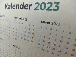 calendario foto 2023