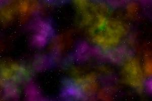 astratto spazio illustrazione, spazio struttura sfondo, nebulosa spazio con stelle, colorate galassia sfondo foto