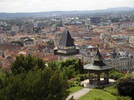 graz Austria aereo panorama a partire dal orologio Torre foto