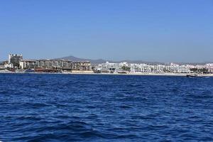 cabo san lucas Visualizza a partire dal Pacifico oceano foto