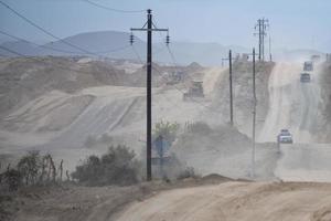 baja California deserto strada foto