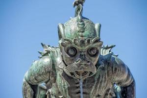 gollum forma Fontana statua nel Firenze foto