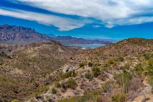 loreto costa panorama baja California deserto colorato paesaggio Visualizza foto