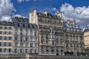 Parigi tetti e edificio vista della città foto