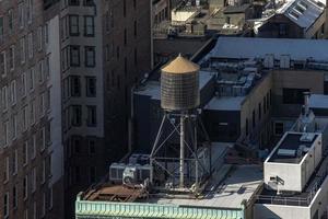 nuovo York acqua Torre serbatoio foto