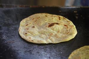 mano fatto messicano fresco tortillas foto