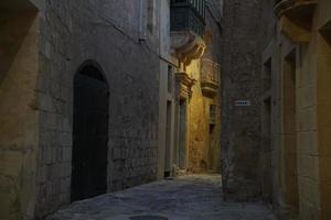 Malta il tre città a tramonto - vittoria, senglea e cospicua foto