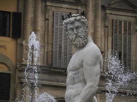 Firenze Nettuno statua della signoria posto foto