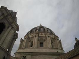 santo Peter basilica Roma Visualizza a partire dal tetto foto