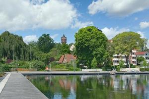 lungomare di eutin nel Holstein Svizzera regione, schleswig Holstein, Germania foto