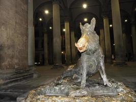 famoso Firenze fortuna maiale cinghiale dettaglio foto