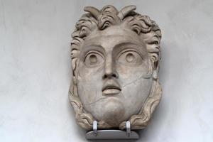 Teatro maschera bagno di diocleziano nel Roma foto