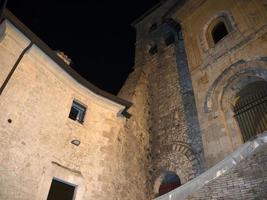 veroli medievale villaggio lazio frosinone notte Visualizza foto