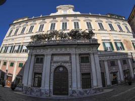 meridiana palazzo Genova vecchio cittadina storico edificio foto