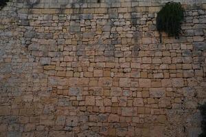 medina medievale villaggio pietra edificio nel Malta foto