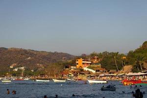 las gatas spiaggia Zihuatanejo, gro. foto