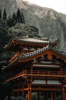 tempio di byodo-in a oahu, hawaii foto