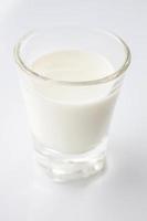 bicchiere di latte foto