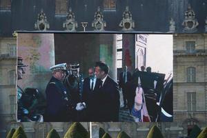 Parigi, Francia - ottobre 5 2018 - Parigi festeggiare charles aznavour funerale foto