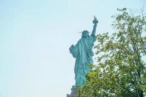 statua di libertà nuovo York città Stati Uniti d'America foto