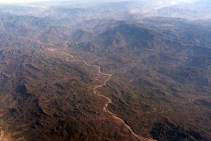 Messico Guadalajara montagne aereo Visualizza panorama paesaggio foto