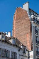 Parigi tetti e edificio vista della città foto