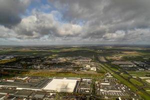 Parigi, Francia - novembre 7 2019 - Parigi aeroporto cdg atterraggio e Caricamento in corso carico e passeggeri foto