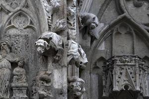 Ratisbona cupola Cattedrale dettaglio nel Germania unesco luogo foto