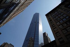 nuovo York, Stati Uniti d'America - Maggio 25 2018 Manhattan grattacieli parte inferiore su Visualizza foto