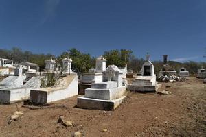 vecchio messicano cimitero nel EL triunfo estrazione villaggio baja California sur foto