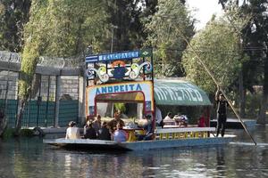 Messico città, Messico - gennaio 30 2019 - xochimilco è il poco Venezia di il messicano capitale foto