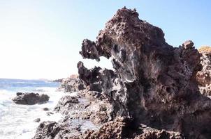 oceano rocce avvicinamento foto