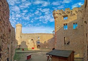 immagine nel il cortile di il auerbach castello nel Germania senza persone foto