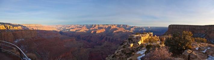 panorama a partire dal il mille dollari canyon Sud lato nel inverno foto