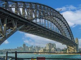 immagine di il porto ponte nel Sidney durante il giorno foto