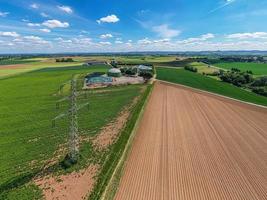 fuco Immagine di un' moderno biogas pianta nel Germania durante giorno foto