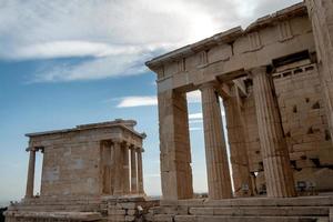 antico edificio nel Atene Grecia foto