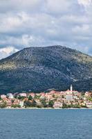 croato costa Visualizza a partire dal il mare foto