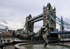 Londra nel il UK nel dicembre 2022. un' Visualizza di Torre ponte foto