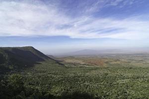 il grande spaccatura valle nel Kenia foto