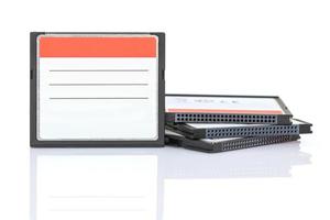 scheda di memoria flash compatta foto