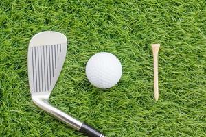 oggetti sportivi relativi all'attrezzatura da golf foto