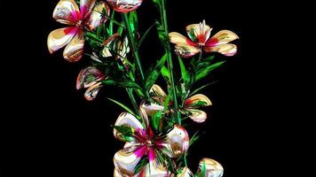 atkinsiana botanico fiori 3d interpretazione foto